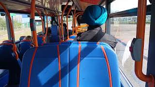 LOUD DIFF Stagecoach East Alexander Dennis Enviro 400MMC SN66WAE 10803  Route MK1 [upl. by Iggep]