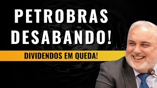 AÇÕES DA PETROBRAS PETR4 DESABAM 6 HOJE Dividendos em queda [upl. by Nywloc]