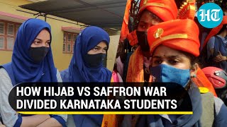 Hijab first Education second How Karnatakas Muslim students are fighting back  Ground Report [upl. by Koziarz131]