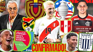 NUEVOS AMISTOSOS de SELECCIÓN OLIVER SONNE CONVOCADO COPA AMÉRICA RANKING FIFA PERUANO en FLAMENGO [upl. by Dleifniw]