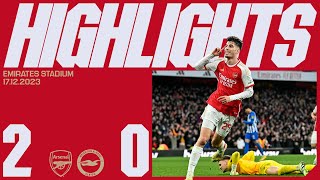 KAI HAVERTZ SCORES AGAIN  Arsenal vs Brighton amp HA 20  Premier League Highlights [upl. by Ylus]