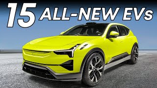 15 Best New Electric Cars 2023  2024 [upl. by Aryajay]