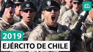 Parada Militar 2019  Desfile Escalón del Ejército de Chile con himnos a viva voz [upl. by Bain]