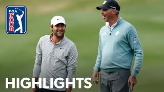 Highlights  Scottie Scheffler vs Matt Kuchar  WGCDell Match Play  2021 [upl. by Irmine840]