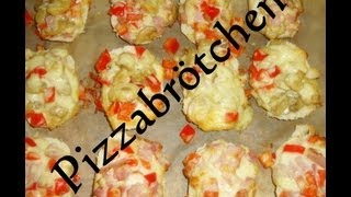 Pizzabrötchen  Super Einfach [upl. by Northrop863]