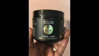 THE BRAND NEW CURLS CASHMERE AND CAVIAR HAIR GROWTH POMADE [upl. by Gruber228]