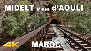 🇲🇦 Mines de plomb dAouli  MIDELT  MAROC  4K [upl. by Odnumyer]