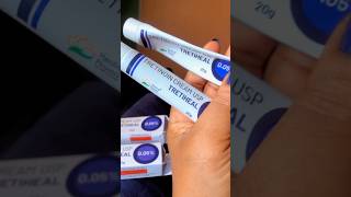 Tretinoin cream 005 shorts tretinoin skincare [upl. by Llirret]