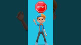 STOP Do the BLIPPI WIGGLE Dance Break Time blippi shorts [upl. by Butterworth]