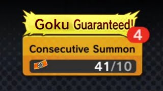 Only Goku Guaranteed Goku Day Banner Summons [upl. by Eetak]