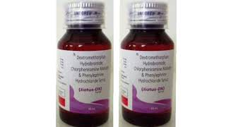 Jiotus DX Syrup Dextromethorphat Hydrobromide Chlorpheniramine Phenylephone Hydrochloride [upl. by Annoled]