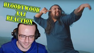 INDIAN FOLK METAL  Bloodywood  Aaj REACTION [upl. by Anaj377]