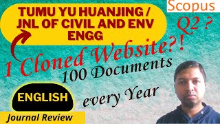 Christo Ananth  Tumu yu Huanjing  Jnl of Civil and Env Engg  Scopus  Genuine Review  English [upl. by Aiem]