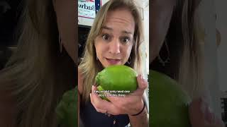 This is the biggest lime I have ever seen and I have cut a LOT of limes serviceindustry bartender [upl. by Ahseena]