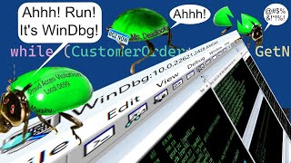 CreateAssembleLink x64 Windows asm exe Debugging Tools for Windows WinDbg stack shadow store [upl. by Nylrehs]