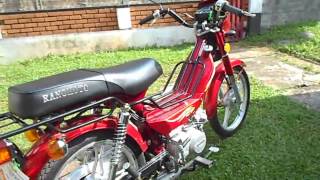 Sri Lankan Mopeds  Startup and Run [upl. by Oliana]