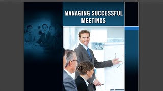 Managing successful meetings [upl. by Bowra827]