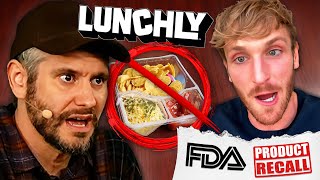 The Truth About About The Moldy Lunchly According To Logan Paul [upl. by Bartel36]