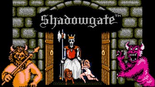 Shadowgate NES Jogo Completo [upl. by Neerroc]