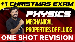 Plus One Physics  Mechanical Properties of Fluids  Part 2  Chapter 9  Eduport Plus One [upl. by Yvel]