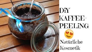 DIY Kaffee Peeling   Natürliche Kosmetik [upl. by Huesman]