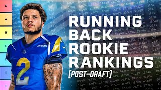 Dynasty Rookie RB Rankings amp Tiers Target These RBs [upl. by Siloa]