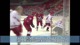 Poutine star de hockey sur glace à Sotchi [upl. by Sierra215]