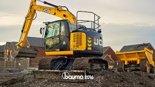 The JCB JZ140 excavator [upl. by Earased]