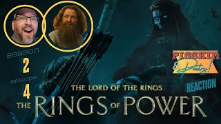 LOTR  Rings of Power Season 2  Episode 2x4  REACTION amp BREAKDOWN [upl. by Orhtej]