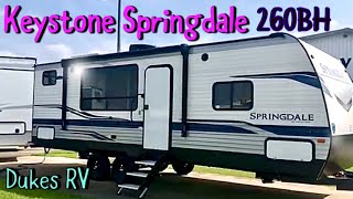 2022 Keystone Springdale 260BH travel trailer [upl. by Fredie]