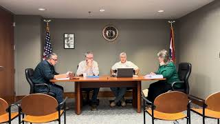 Laclede County Commission Meeting October 1 Pt II Insurance Scheduling [upl. by Lilak]