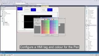 PanelView 800 Graphic Terminals  How to Use Trend Object R9 [upl. by Niboc]