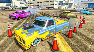 MI PRIMERA CARRERA DE DRIFT CON EL COCHE MAS BONITO DE GTA 5 ONLINE [upl. by Ennaeirrac737]