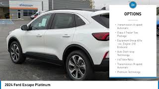 2024 Ford Escape Findlay Bowling Green Ottawa Napoleon Defiance OH 240745 [upl. by Arhat]