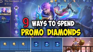 9 Ways To Spend Promo Diamonds 2024 [upl. by Ilaw]