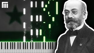 The Anthem of Esperanto  La Espero  piano [upl. by Ayokahs]