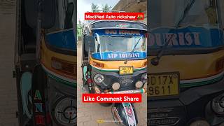 Full Modified auto rickshaw 🛺lighting desiginingshortvideos trendingshorts youtubeshorts [upl. by Rheta]