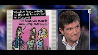 Benoist Apparu  les dessins 3 mai 2014 On nest pas couché ONPC [upl. by Ilegna]