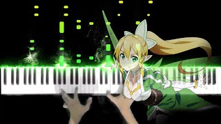 Sword Art Online Opening 2 Innocence  Eir Aoi Piano [upl. by Ahsiekram]