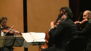 Bach Contrapunctus 1  Quartetto di Cremona [upl. by Eadwine]