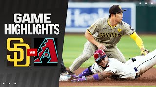 Padres vs Dbacks Game Highlights 5324  MLB Highlights [upl. by Oal]