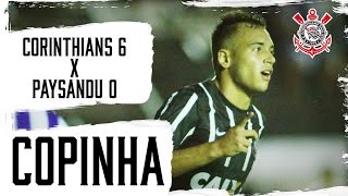 Copinha  Corinthians 6x0 PaysanduPA [upl. by Herculie475]