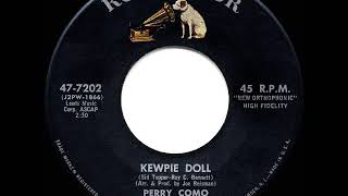 1958 HITS ARCHIVE Kewpie Doll  Perry Como [upl. by Trotter596]