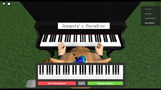 Gangstas Paradise  Coolio  Roblox Piano [upl. by Jurgen]