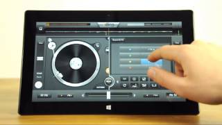 Mixer sur Surface Pro de Windows avec edjing [upl. by Krigsman242]