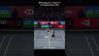 🇯🇵 Yamaguchi vs Marin 🇪🇸 l All England Open 2024 [upl. by Asilanna]