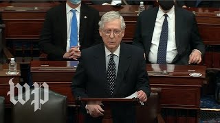 Watch Mitch McConnells full speech on counting the electoral college votes [upl. by Dewey]