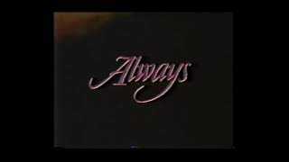 Always Movie Trailer 1989  TV Spot [upl. by Olihs]