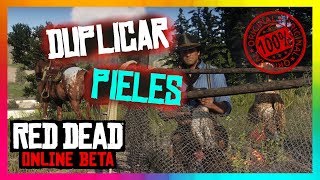 TRUCO BRUTAL COMO DUPLICAR PIELES😱😱 RED DEAD ONLINE [upl. by Akirdnas]