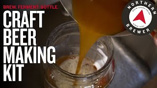 Craft Beer Making Kit  Unboxing and Full Demo [upl. by Onivla]